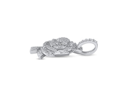 Rose Moissanite Pendant