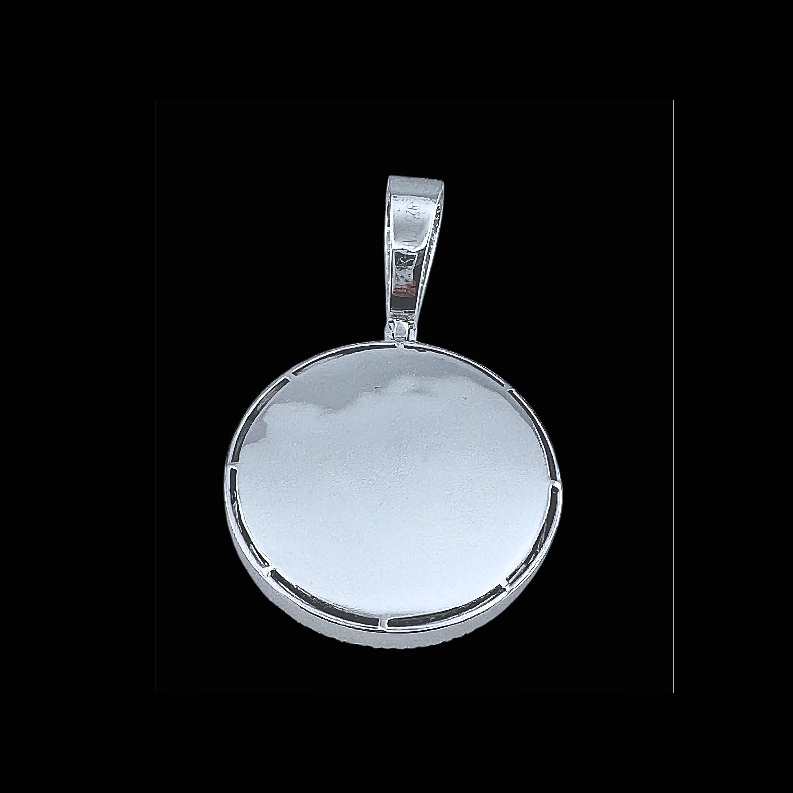 Moissanite in 925 Sterling Silver Last Supper Pendant