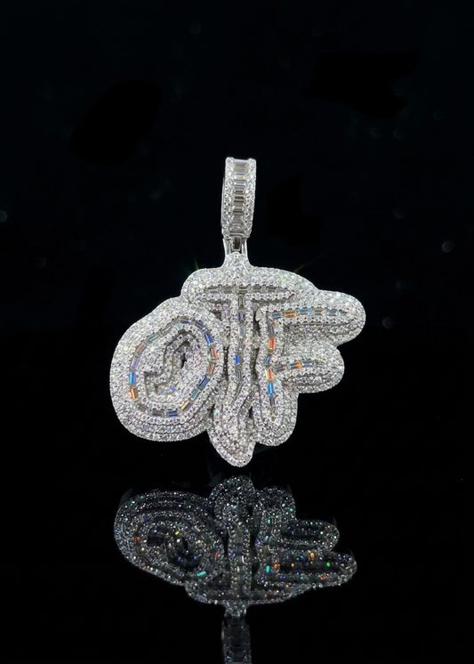 Moissanite OTF Pendant