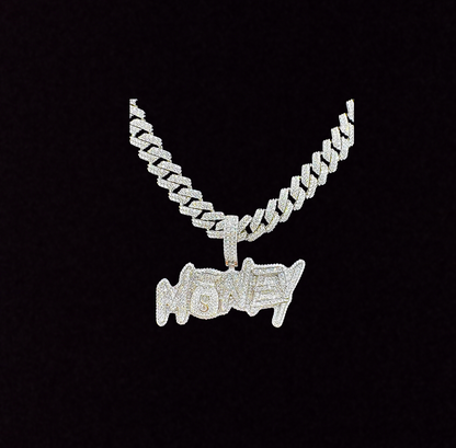Moissanite MONEY Pendant