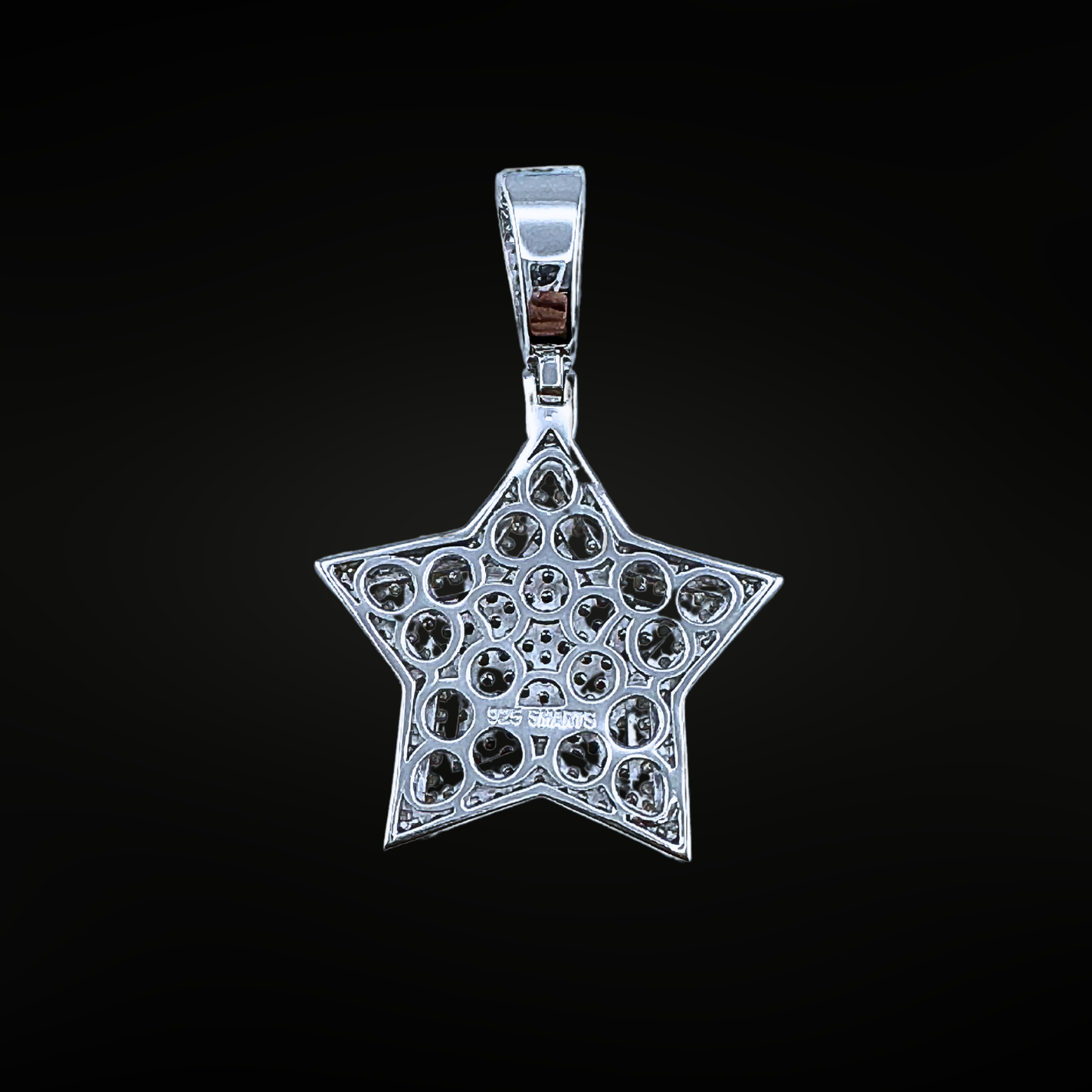 Stacked 5 Point Star Pendant