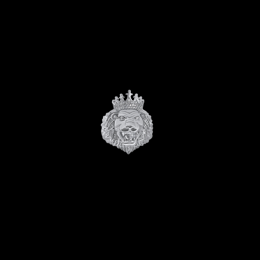 King Lion Moissanite Ring