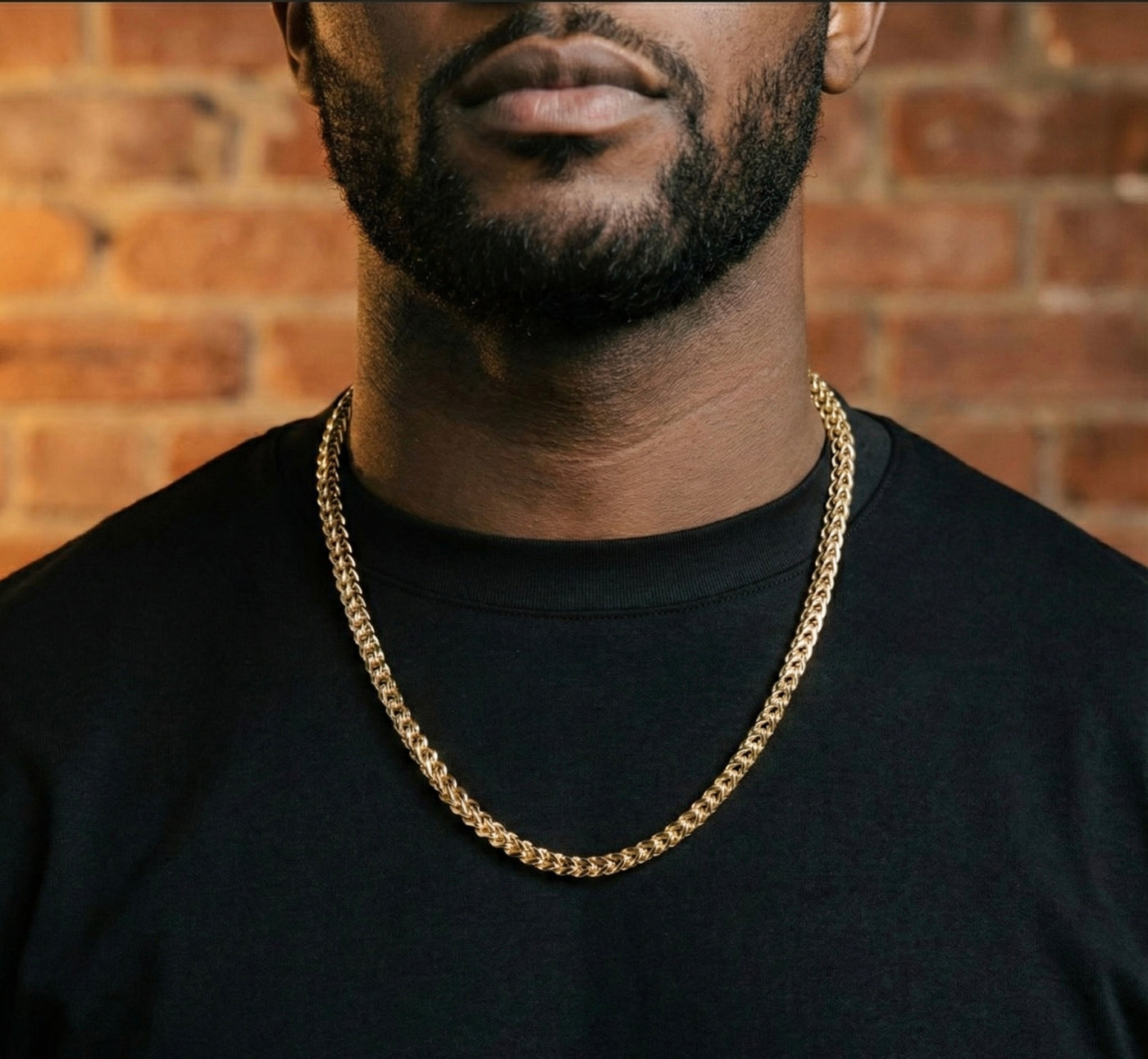 6MM Franco Chain In 18K Yellow Gold