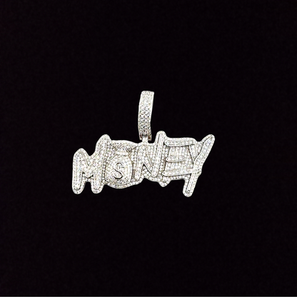 Moissanite MONEY Pendant