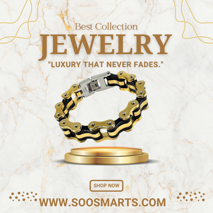 Stainless Steel 16MM Bike Link  Bracelet