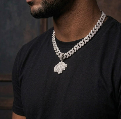 Moissanite OTF Pendant