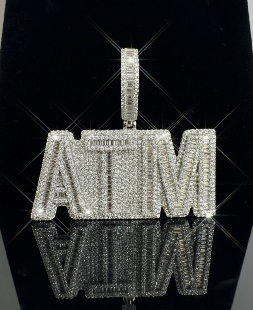 Moissnite ATM Pendant