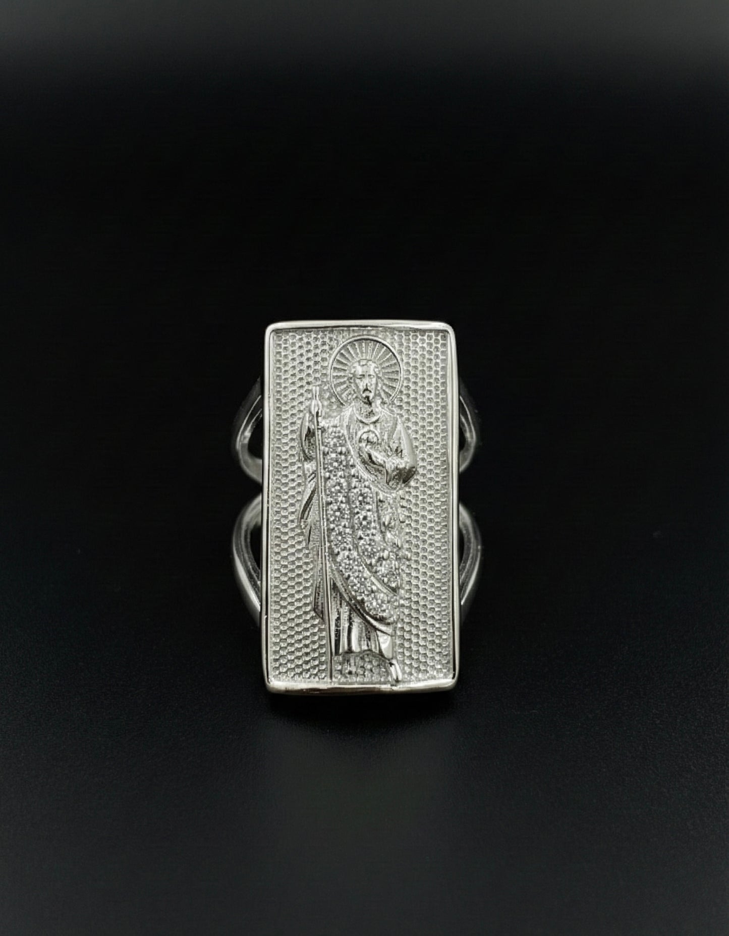 Saint Jude Rectangle Ring