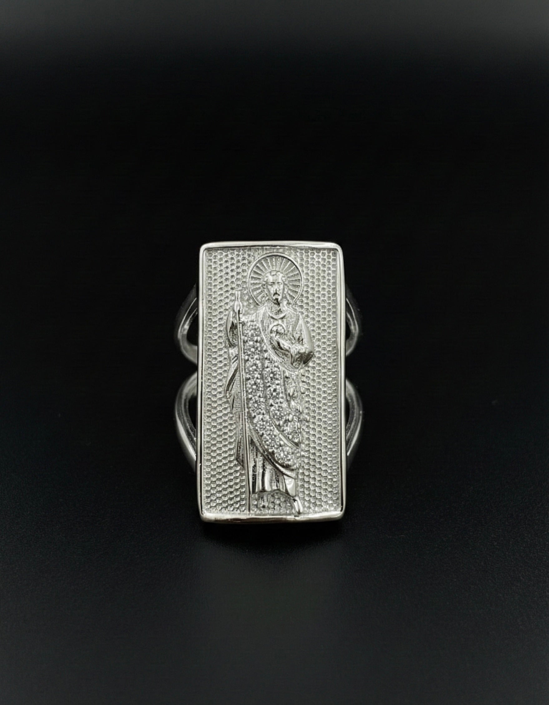 Saint Jude Rectangle Ring