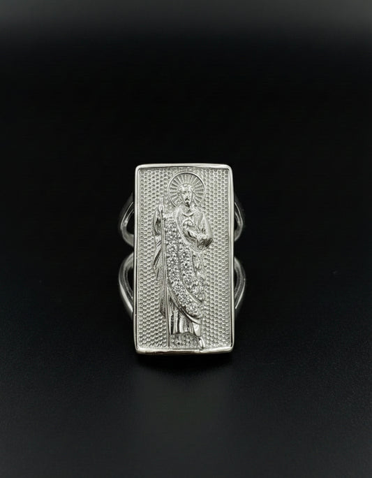 Saint Jude Rectangle Ring