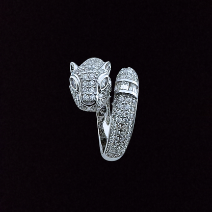 Moissanite Panther Band