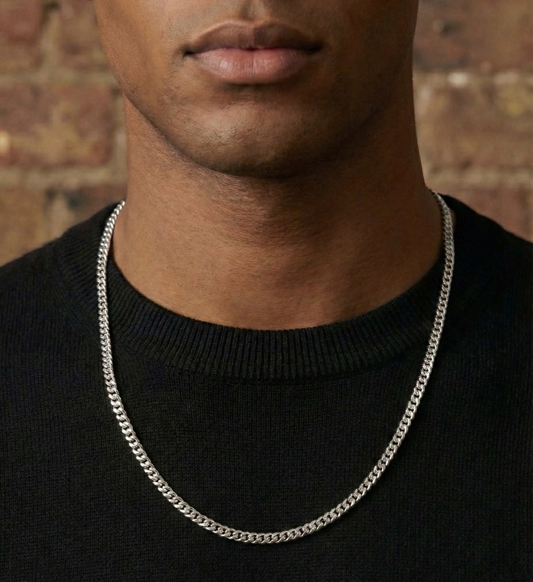 5MM Miami Cuban Chain In 18K White Gold