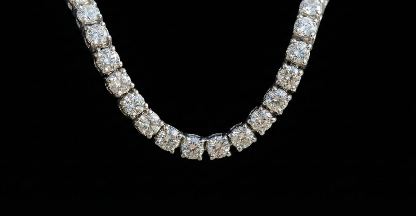 5MM Moissanite Diamond Tennis Chain