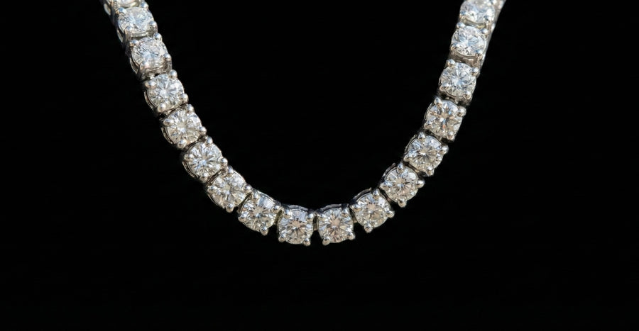 5MM Moissanite Diamond Tennis Chain