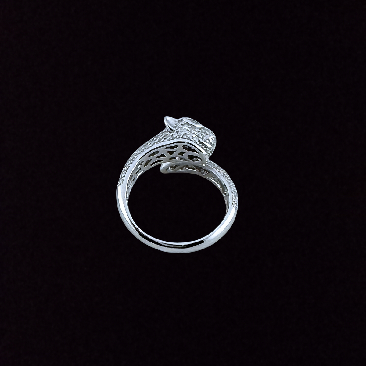 Moissanite Panther Band