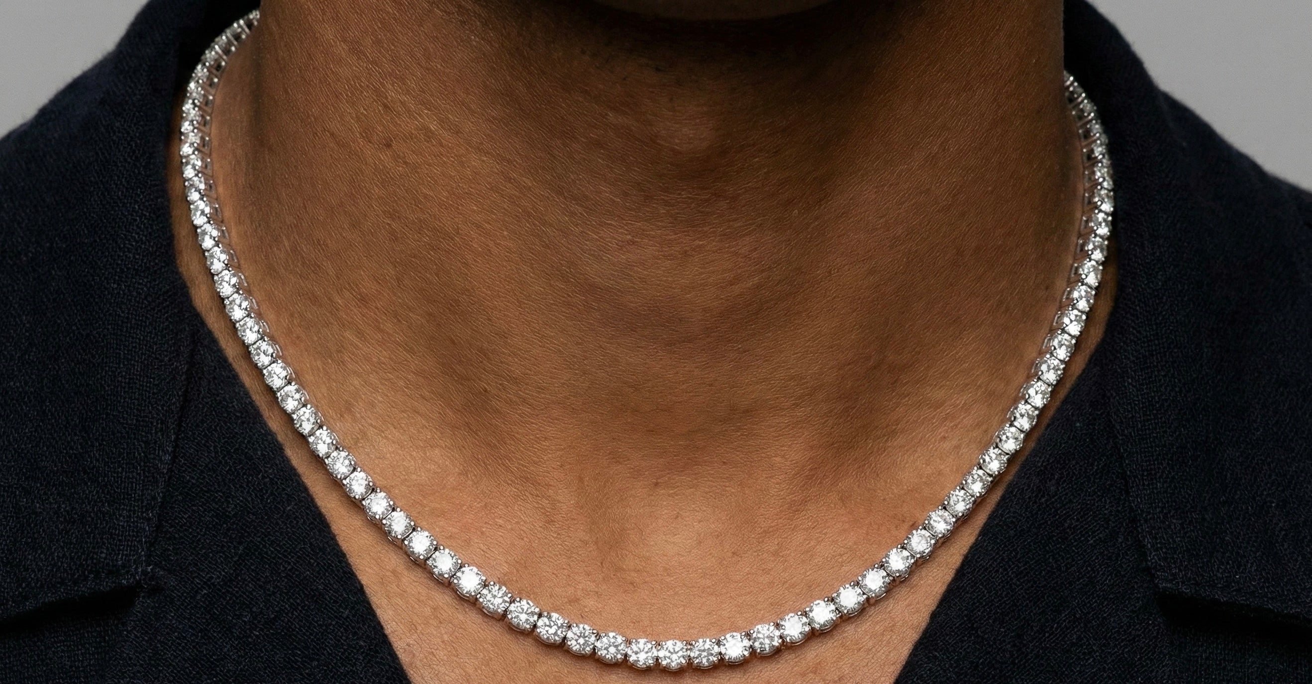 5MM Moissanite Diamond Tennis Chain
