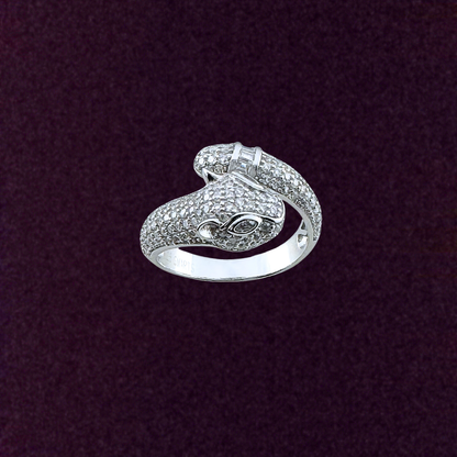 Moissanite Panther Band