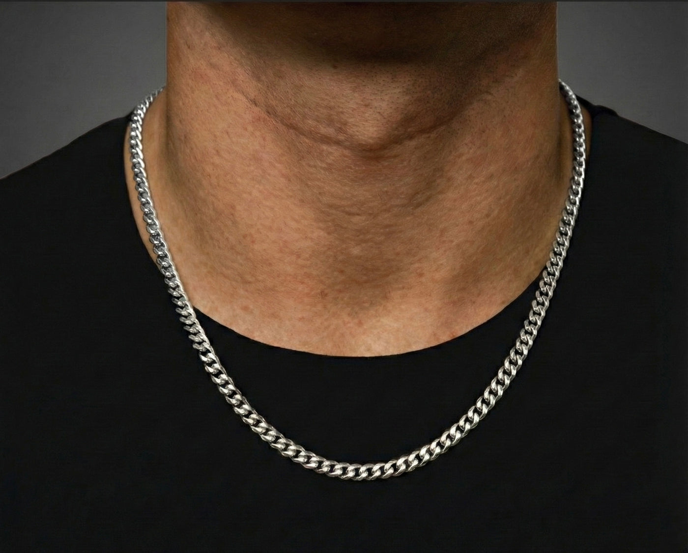 6MM Miami Cuban Chain In 18K White Gold