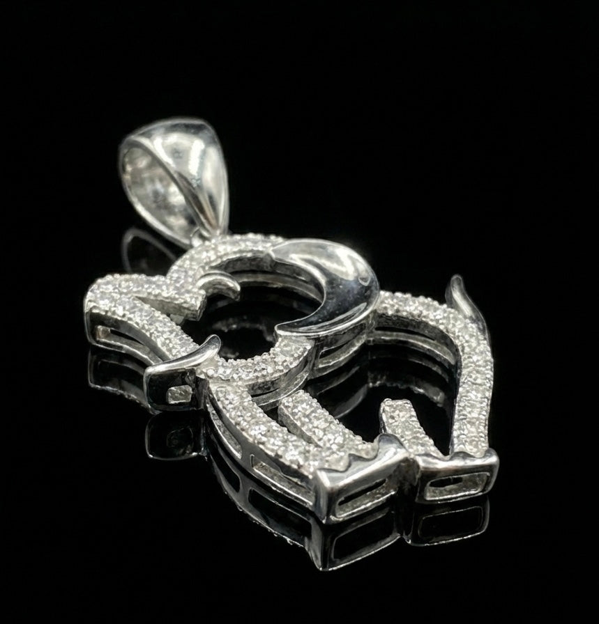 Elephant Moissanite pendants