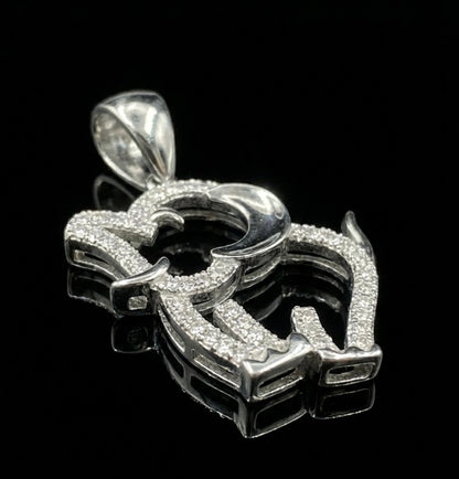 Elephant Moissanite pendants