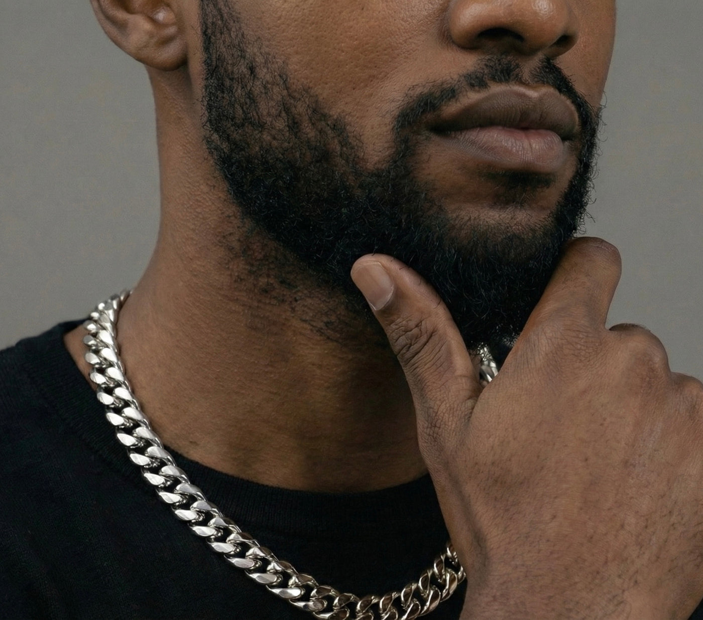 16MM Miami Cuban Chain In 18K White Gold