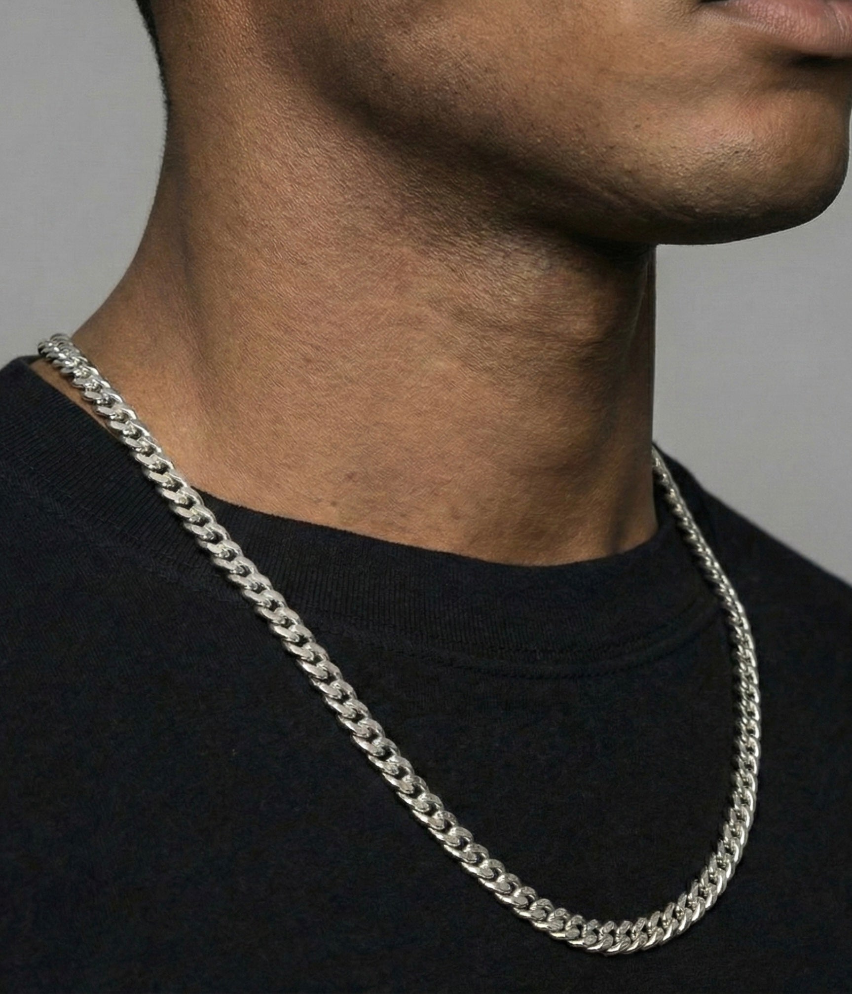 10MM Miami Cuban Chain In 18K White Gold