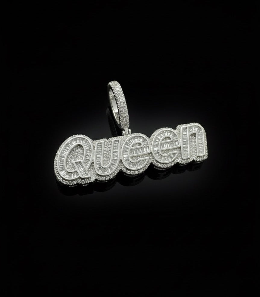 Queen Moissanite Pendant