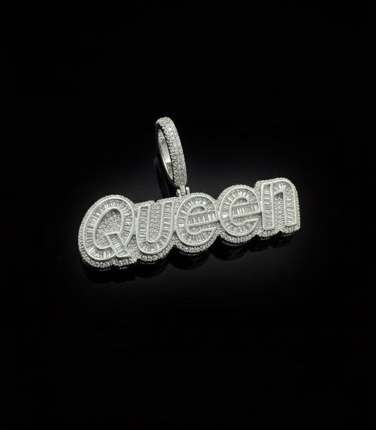 Queen Moissanite Pendant