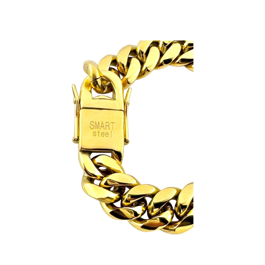 MIAMI Cuban Link in PVD Stainless Steel  Bracelet