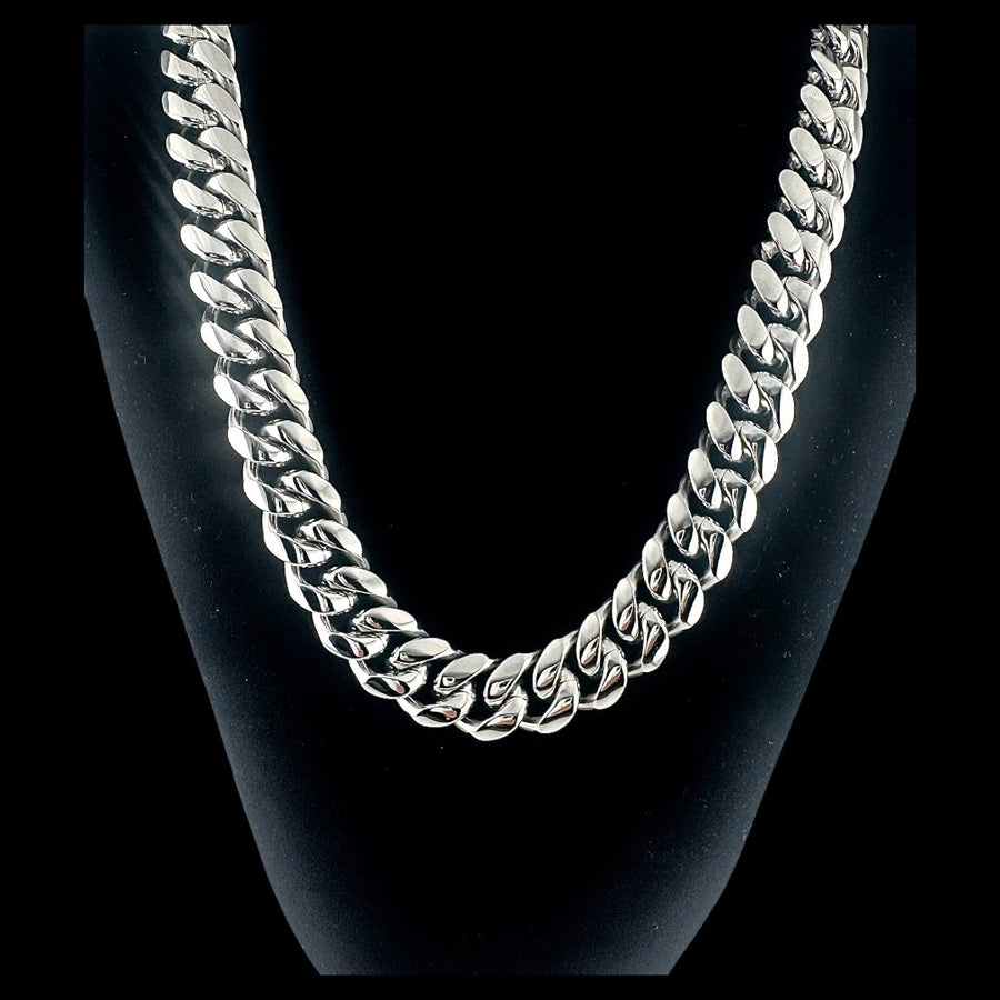 MIAMI Cuban Link in PVD Stainless Steel  Chain Necklace