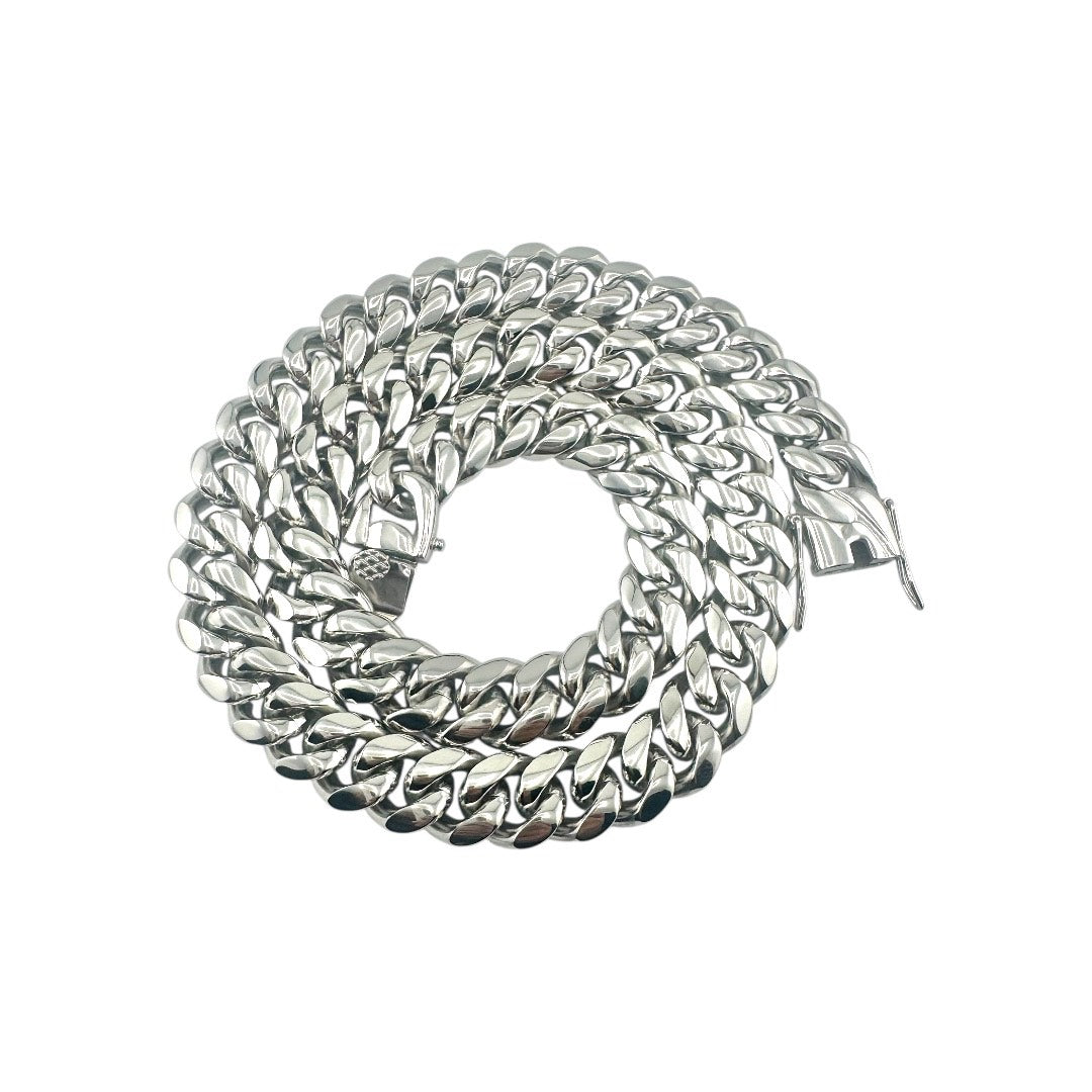 MIAMI Cuban Link in PVD Stainless Steel  Chain Necklace