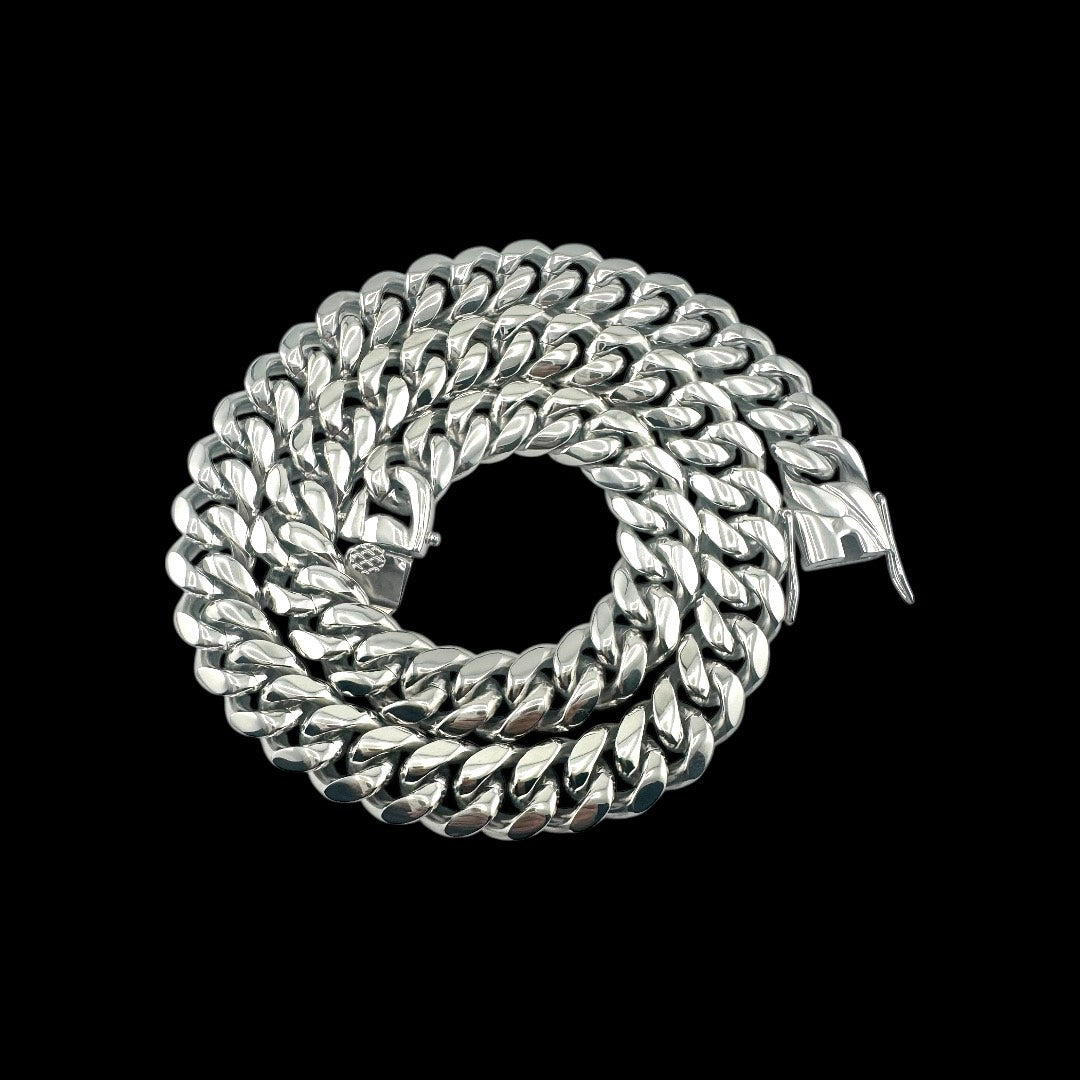 MIAMI Cuban Link in PVD Stainless Steel  Chain Necklace