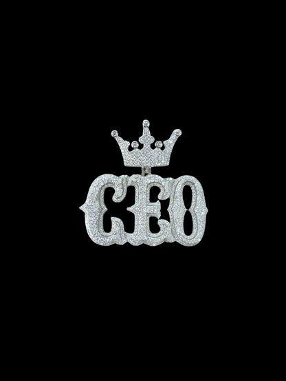King CEO Moissanite Pendant