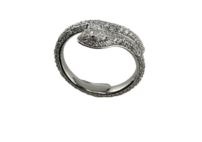 Moissanite Snake Eternity Band