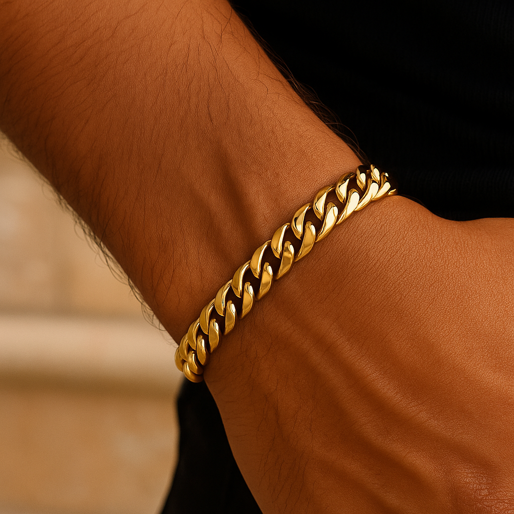 MIAMI Cuban Link in 18K Yellow Bracelet