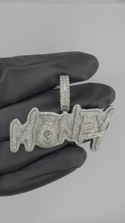 Moissanite MONEY Pendant