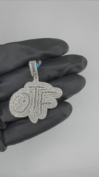 Moissanite OTF Pendant