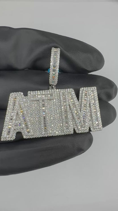 Moissnite ATM Pendant