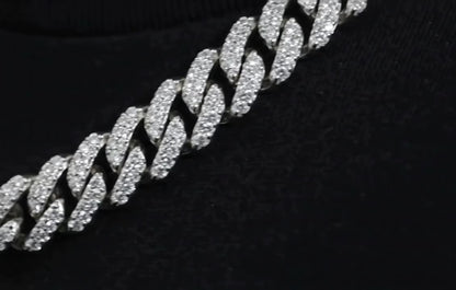 Moissanite Angle Wing Memorial Pendant