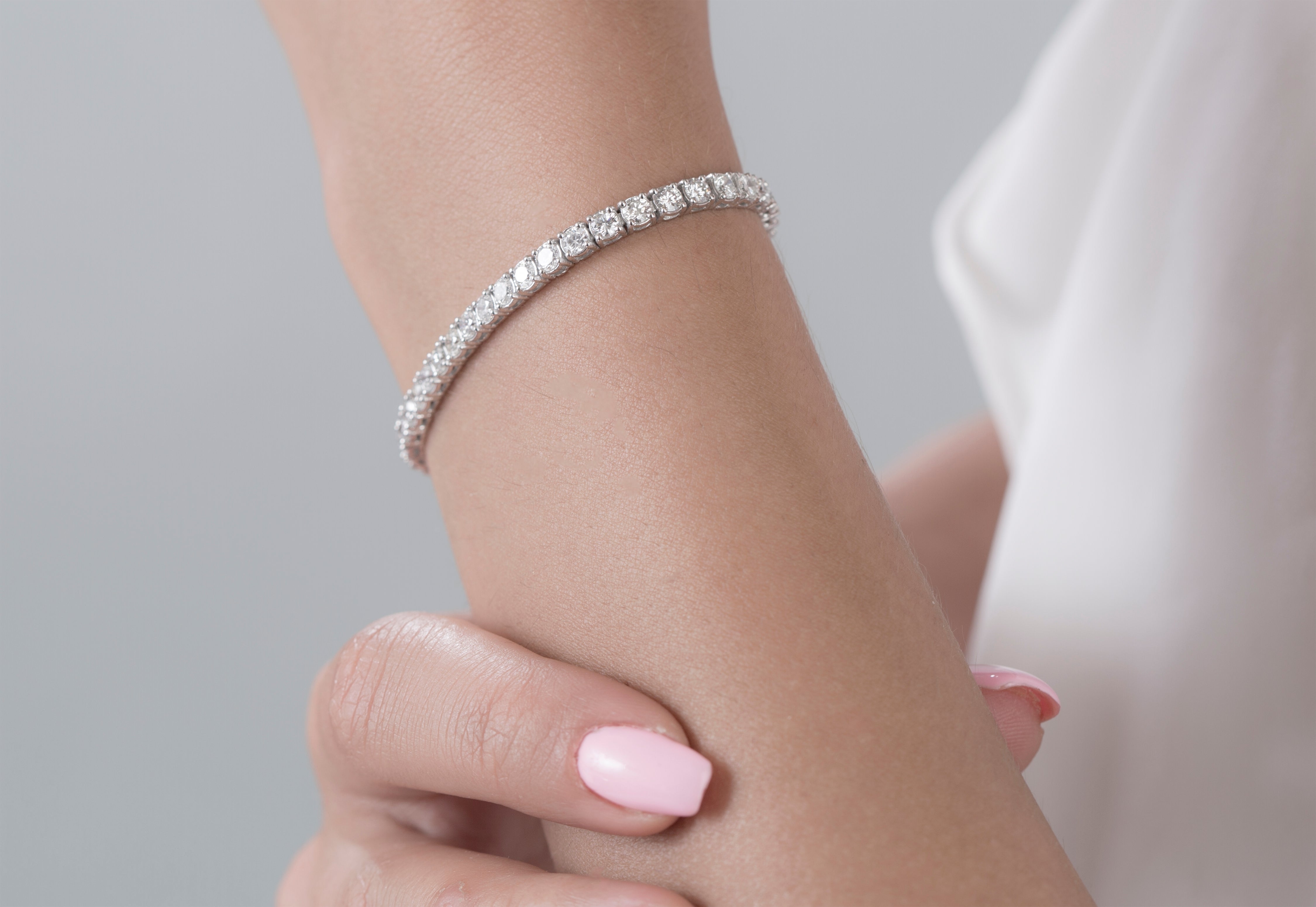 Buy Ornate Jewels 925 Silver American Diamond Bracelet Online At Best Price  @ Tata CLiQ